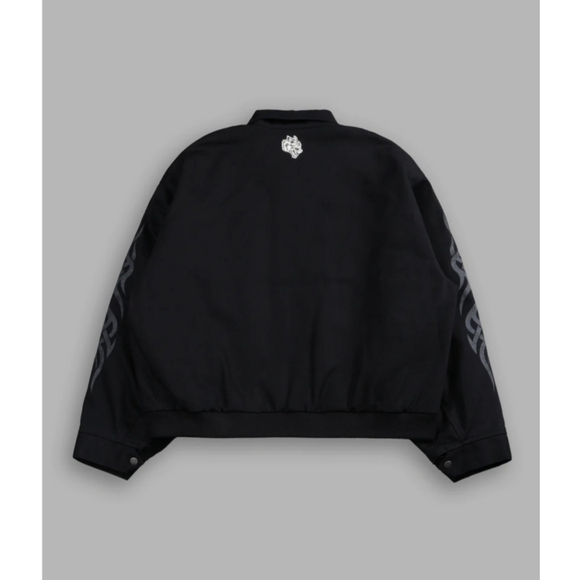 Darc Sport Finite Future Bloodline Moe Embroidered Canvas Full Zip Jacket Medium - Picture 5 of 12